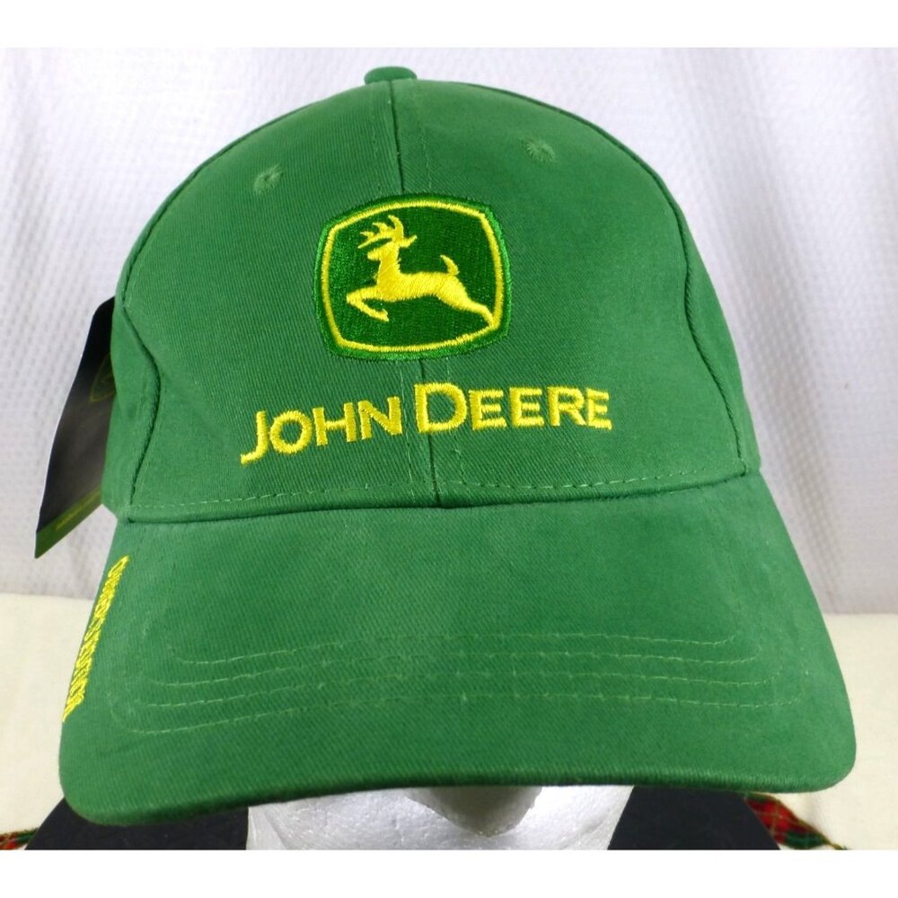 NWT John Deere Green Baseball Cap Hat Owners Edition‎ Adjustable Strap